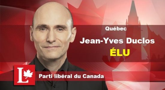 Le candidat libéral Jean-Yves Duclos élu à Québec - Céline Fabriès