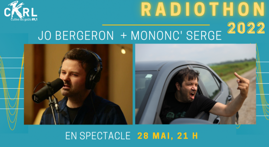 Spectacle : Mononc' Serge + Jo Bergeron