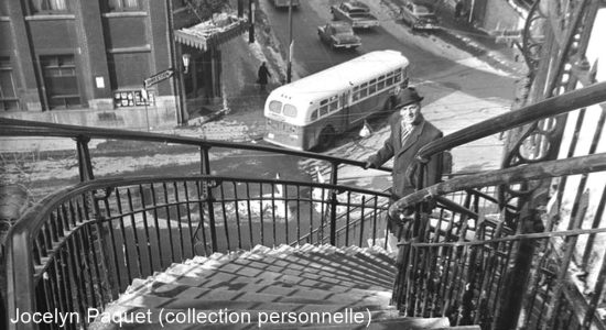 Saint-Roch dans les années 1960 : l'escalier du Faubourg - Jean Cazes