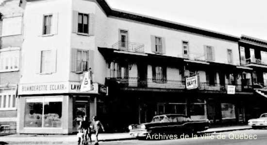 Limoilou dans les années 1970 : intersection du chemin de la Canardière et de la 9e Rue - Jean Cazes