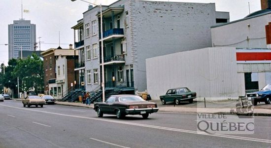 Montcalm dans les années 1970 : le boulevard Saint-Cyrille, à l’est de l’avenue Cartier - Jean Cazes
