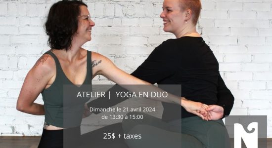 Atelier | Yoga en Duo